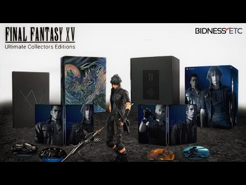 Unboxing Final Fantasy XV: Ultimate Collector's Edition