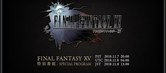 Final Fantasy XV livestream novità