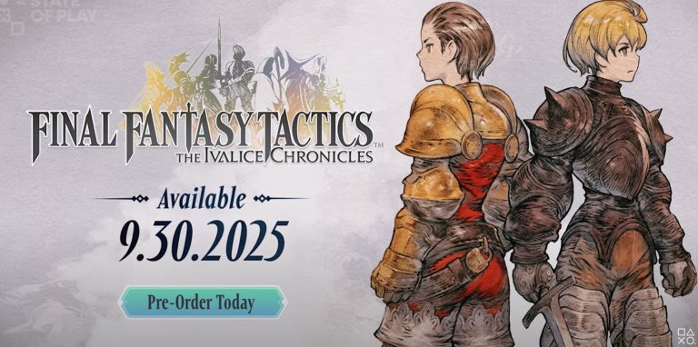 Annunciato finalmente Final Fantasy Tactics Remaster