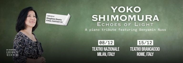 Yoko Shimomura in Italia con il tour “Echoes of Light”