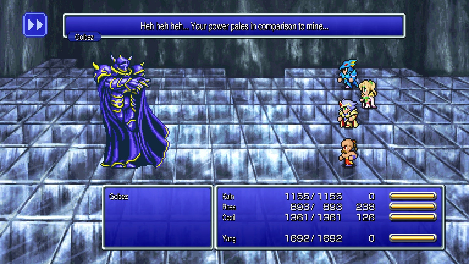 Final Fantasy IV – SNES, DS (Remake), PS1 (Anthology), iOS, Android (PC, PS4, Switch, Xbox One come Pixel Remastered)