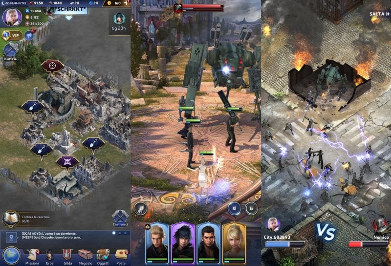 Final Fantasy XV: War for Eos (CHIUSO) – iOS/Android