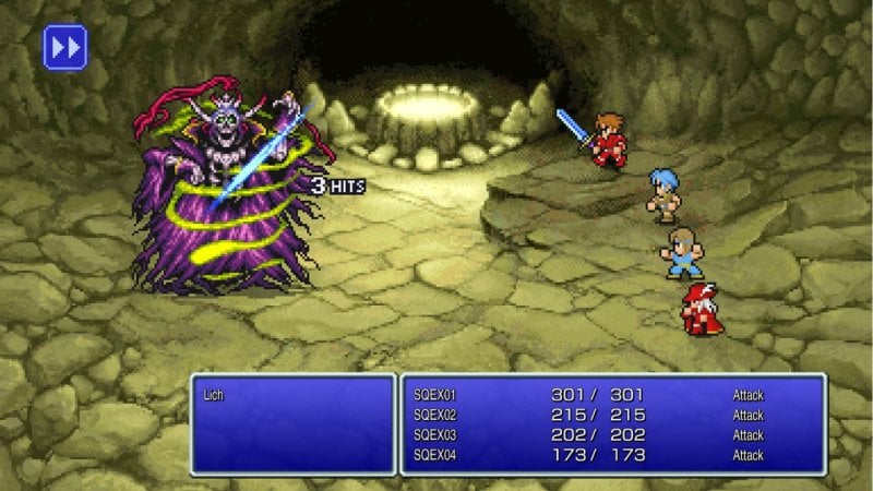 Final Fantasy I – NES, iOS, Android, PS1 (PC, PS4, Switch, Xbox One come Pixel Remastered)