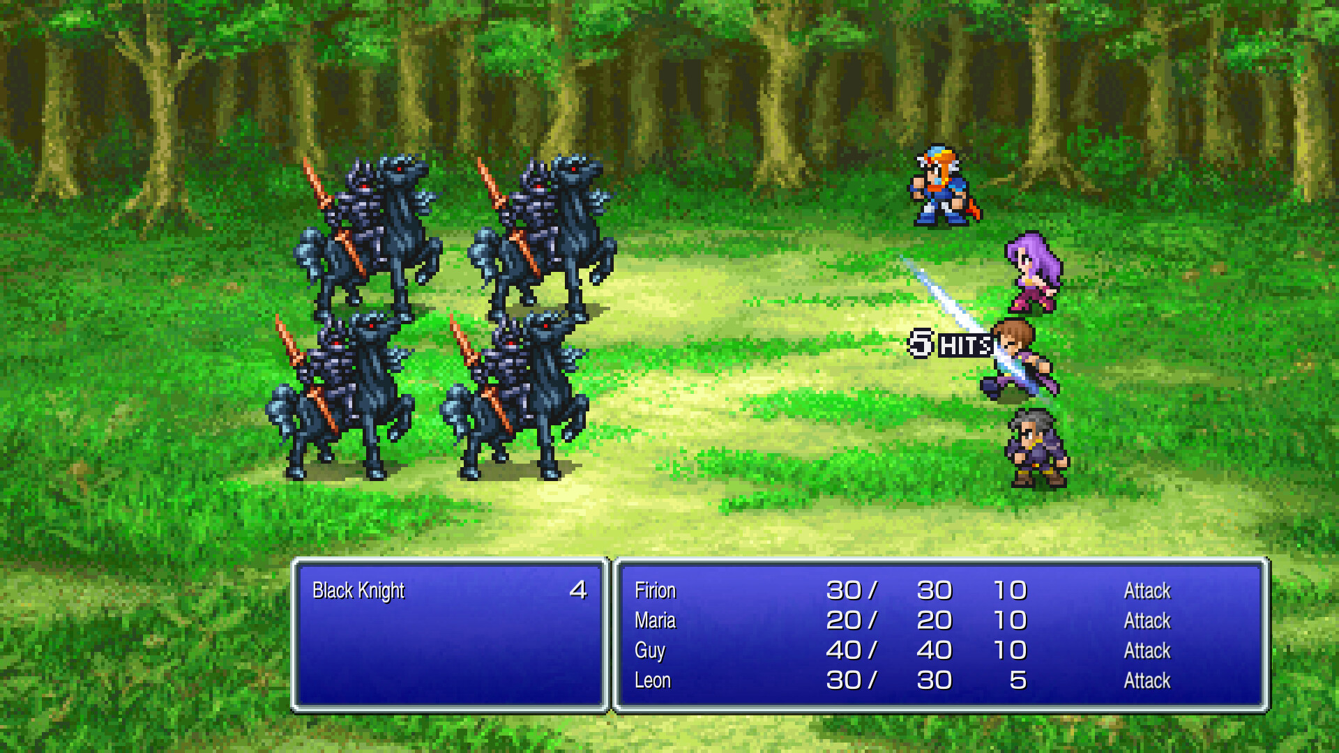 Final Fantasy II – NES, iOS, Android, PS1 (PC, PS4, Switch, Xbox One come Pixel Remastered)